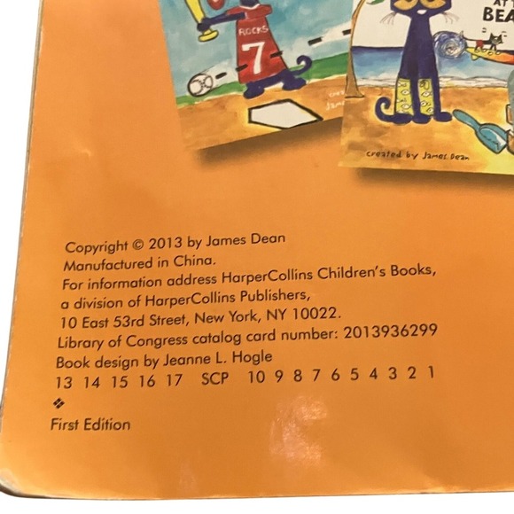 Pete The Cat: The First Thanksgiving Lift-the-Flap Book Kids Holiday - Picture 3 of 3